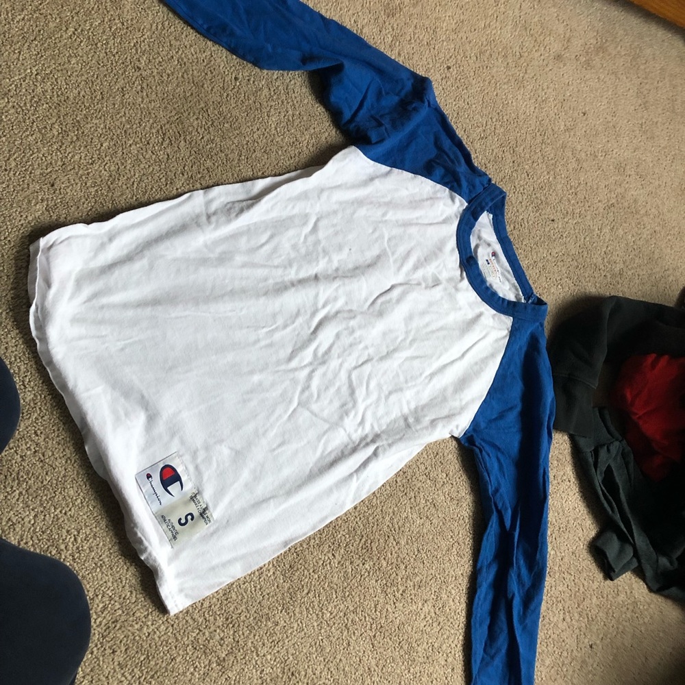 Champion baseball tee